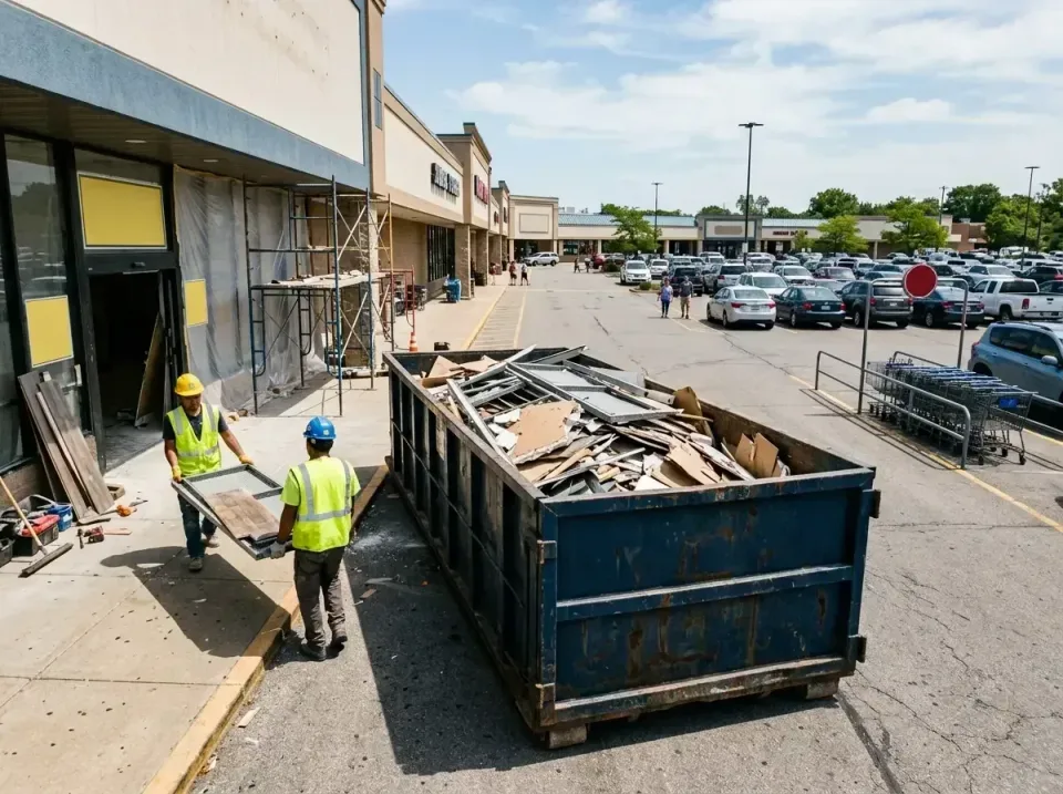 retail-store-renovation-debris-003 — frequently asked questions, Roll-off Dumpster Rentals in Lansford, PA